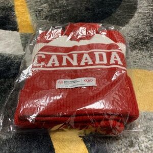 Canada Olympics Hat And Mittens